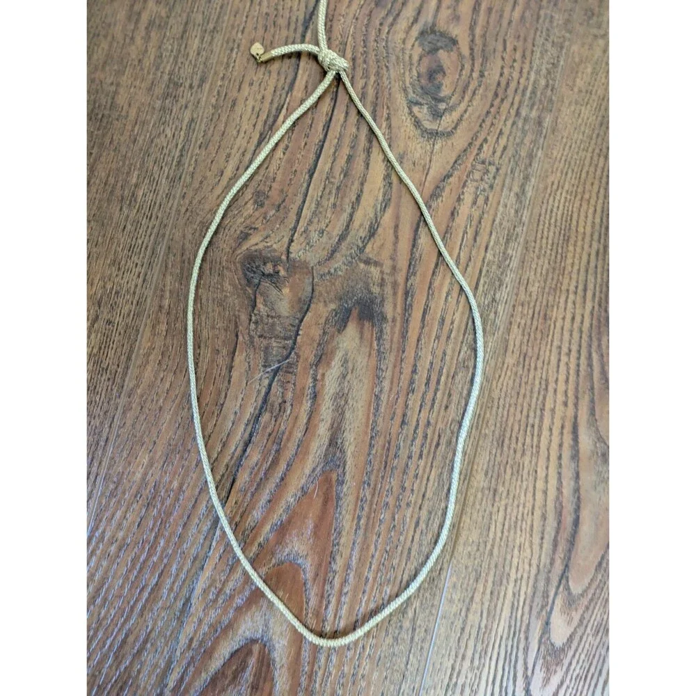 Hart Gold Lurex Necklace Cord - Picture 3 of 6